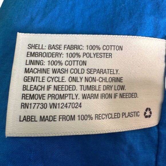 Elegant Blue Geometric Mini Dress - Picture 5 of 6